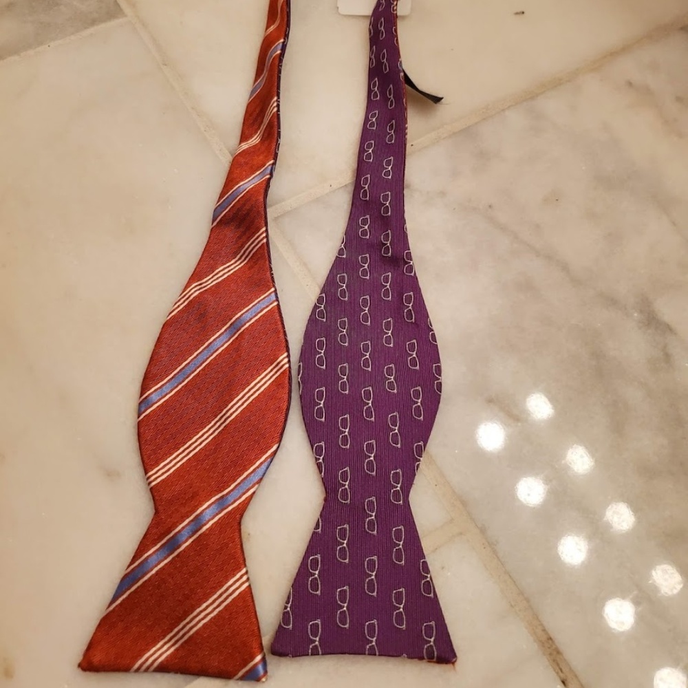 NWT Authentic Brooks Brothers Reversible Bowtie